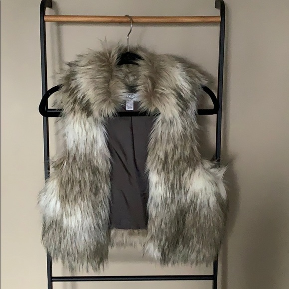LOFT Jackets & Blazers - Ann Taylor Loft Faux Fur Vest